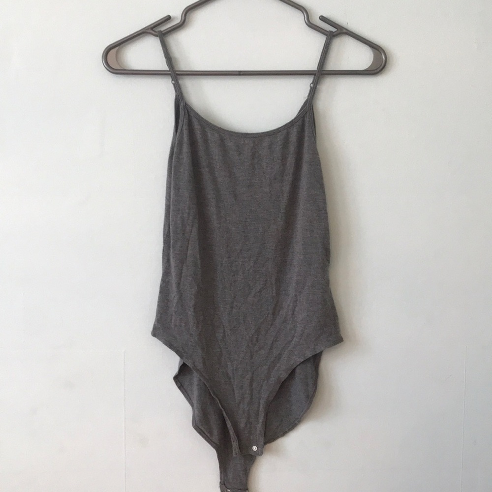 Grey bodysuit